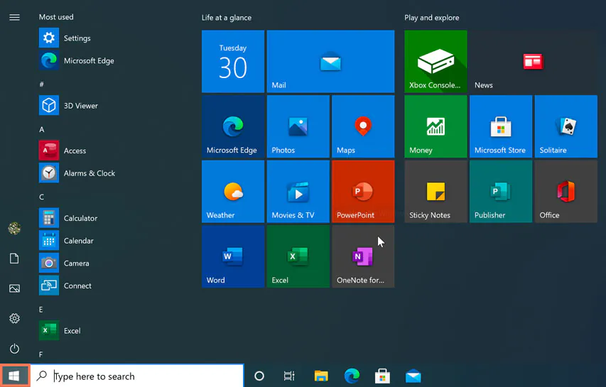 Windows 10 Pro N start menu interface – activated with Digital License.Windows 10 Pro N start menu interface – activated with Digital License.